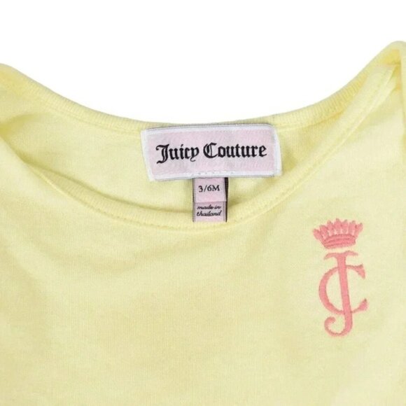 Juicy Couture Yellow Floral Dress 3/6 months‎ - Picture 3 of 3